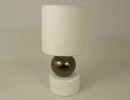 Bedroom lamp with ceramic body