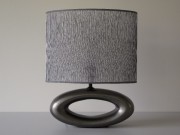 Grey OYE bedroom lamp